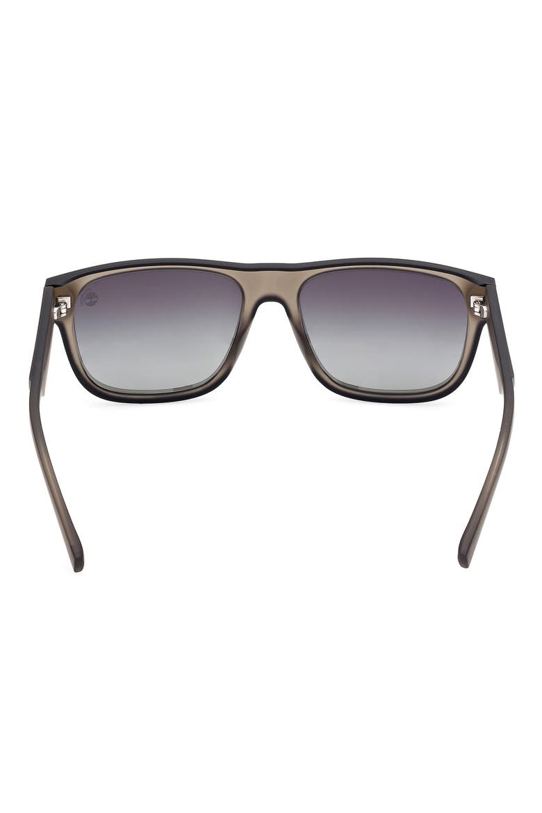 56mm Sunglasses, Alternate, color, LIGHT BROWN / SMOKE