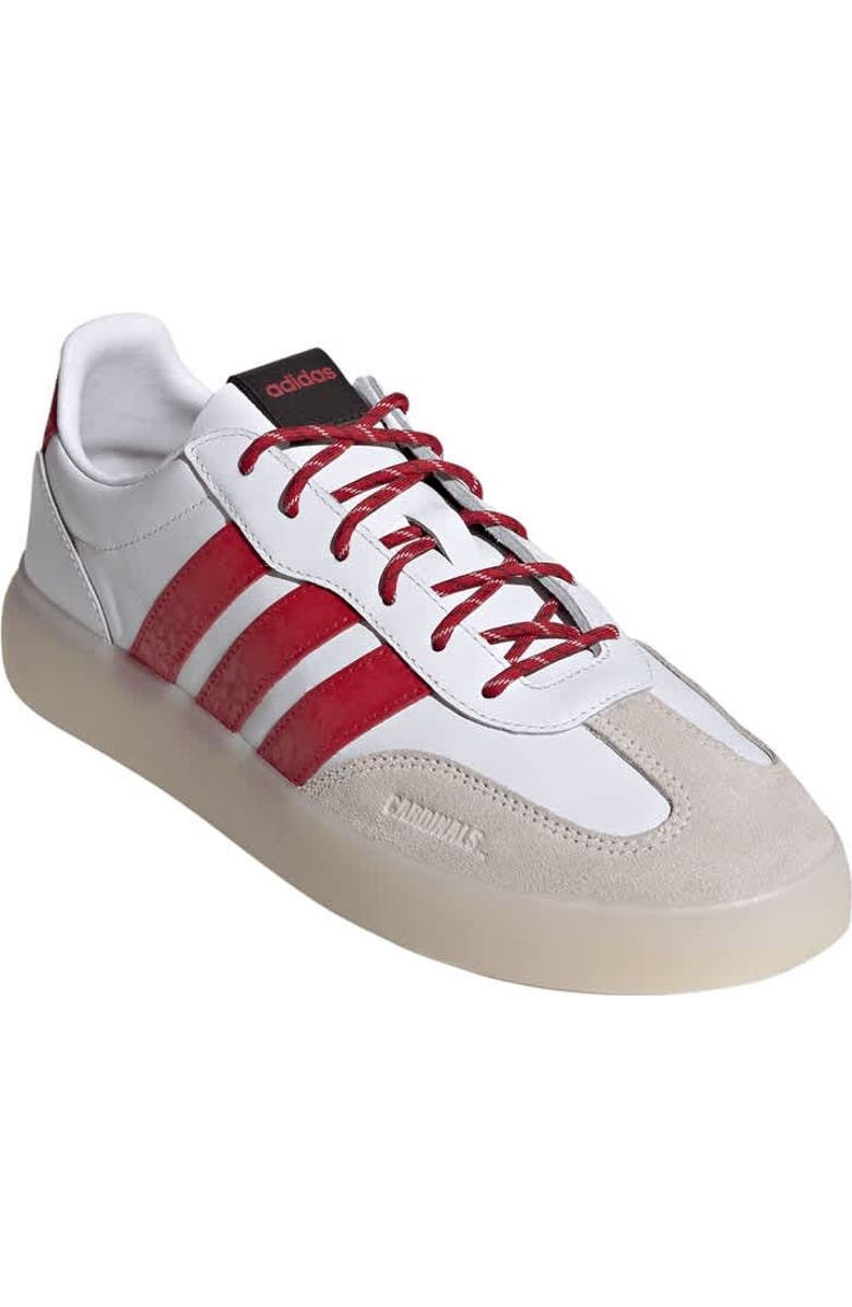adidas Unisex adidas White Louisville Cardinals Barreda Decode Shoes, Alternate, color, White