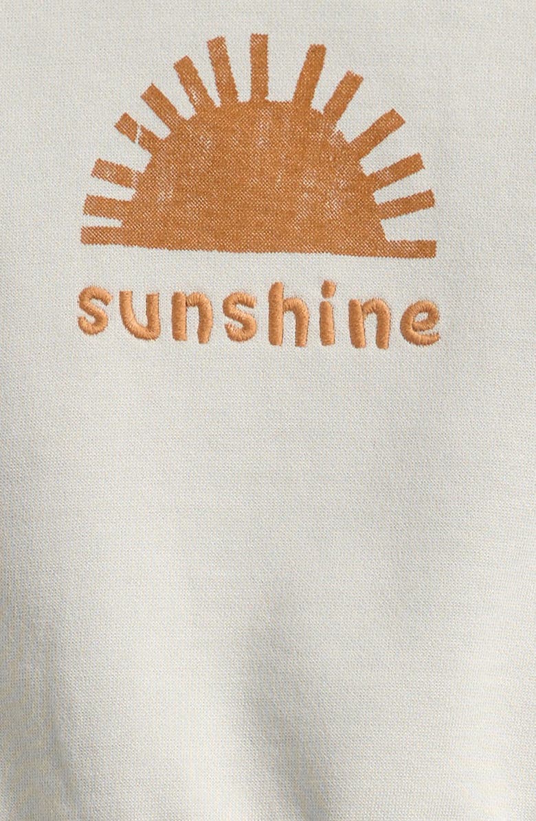 NEXT Sunshine Sweatshirt & Print Pants Set, Alternate, color, Orange Multi