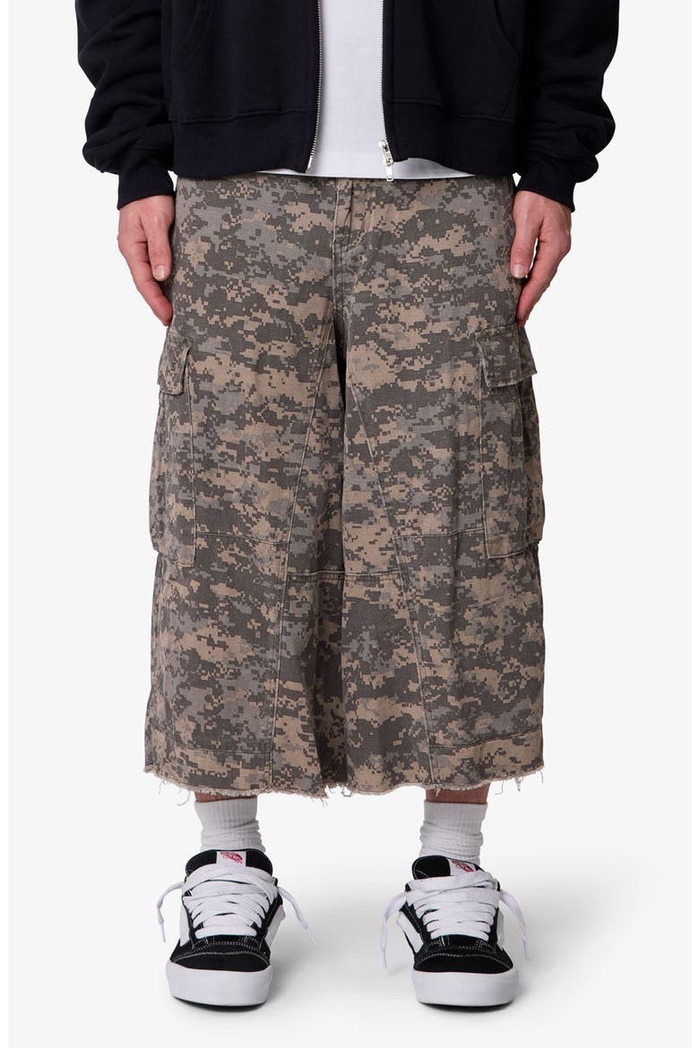 Extra Long Cargo Shorts, Main, color, DIGI CAMO