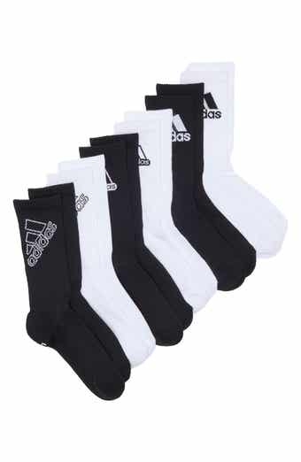 adidas Kids' Cushioned 2.0 6-Pack Crew Socks