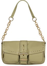 Jeffrey Campbell Night Out Leather Shoulder Bag