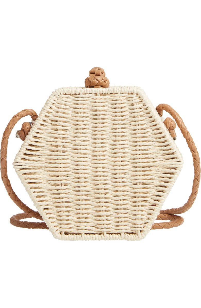 Mali + Lili Lexi Woven Crossbody Bag, Main, color,
