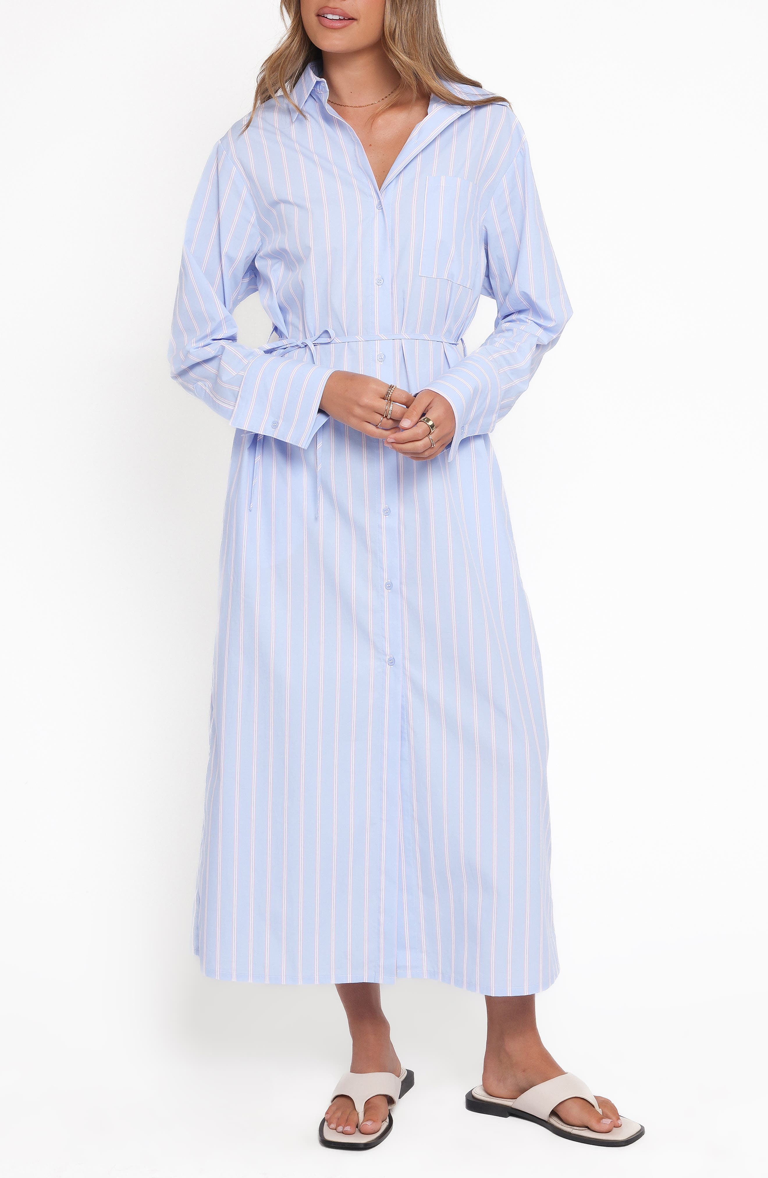 selected BLUE PINK STRIPE