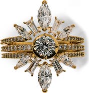 Nadri Cannes Large Stack Ring