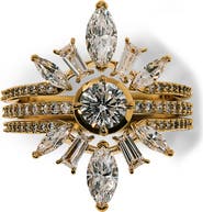 Nadri Cannes Large Stack Ring