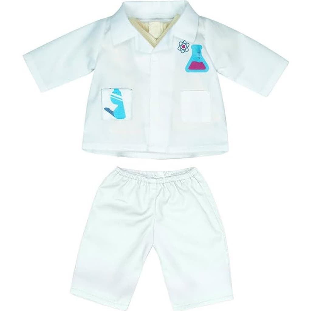 Miniland Careers Collection - Scientist Doll Outfit with Lab Coat & Pants for 15" Baby Dolls in White Multi  product