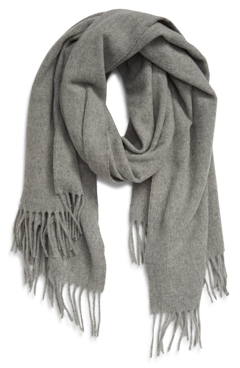 Acne Studios Canada Wool Scarf, Main, color, 
