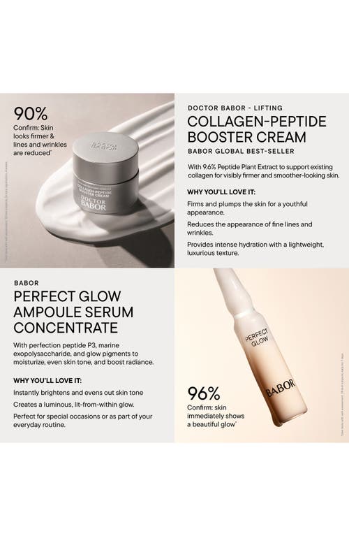 Babor X Solawave Skin Care & 2-in-1 Device Set (nordstrom Exclusive) $354 Value In Transparent