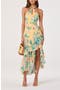  Yellow Green Floral