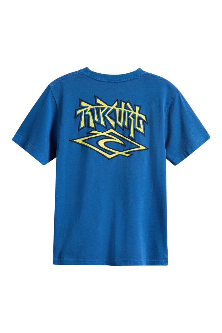 Kids' Liquid Trips Cotton Graphic T-Shirt, Alternate, color, ROYAL BLUE