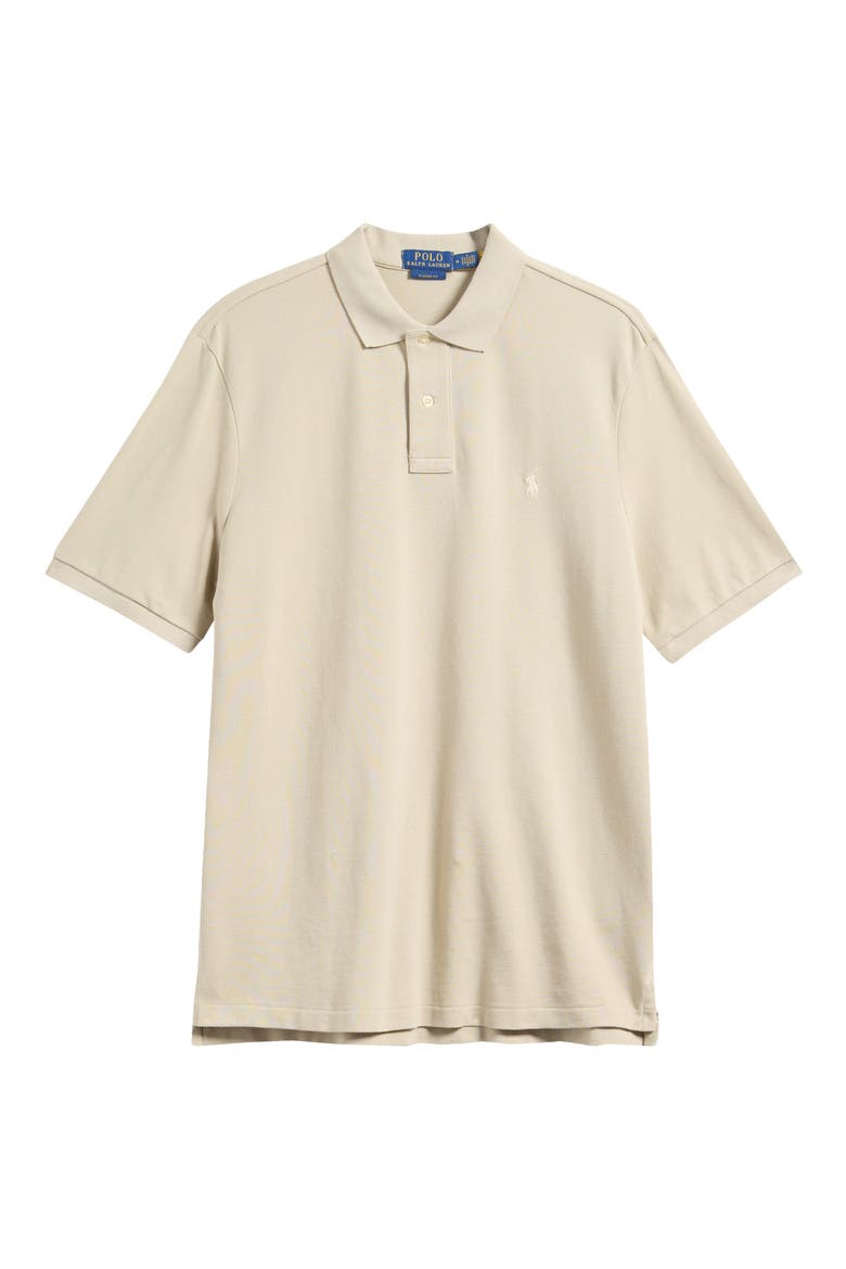 Classic Fit Cotton Mesh Polo, Alternate, color, STONE