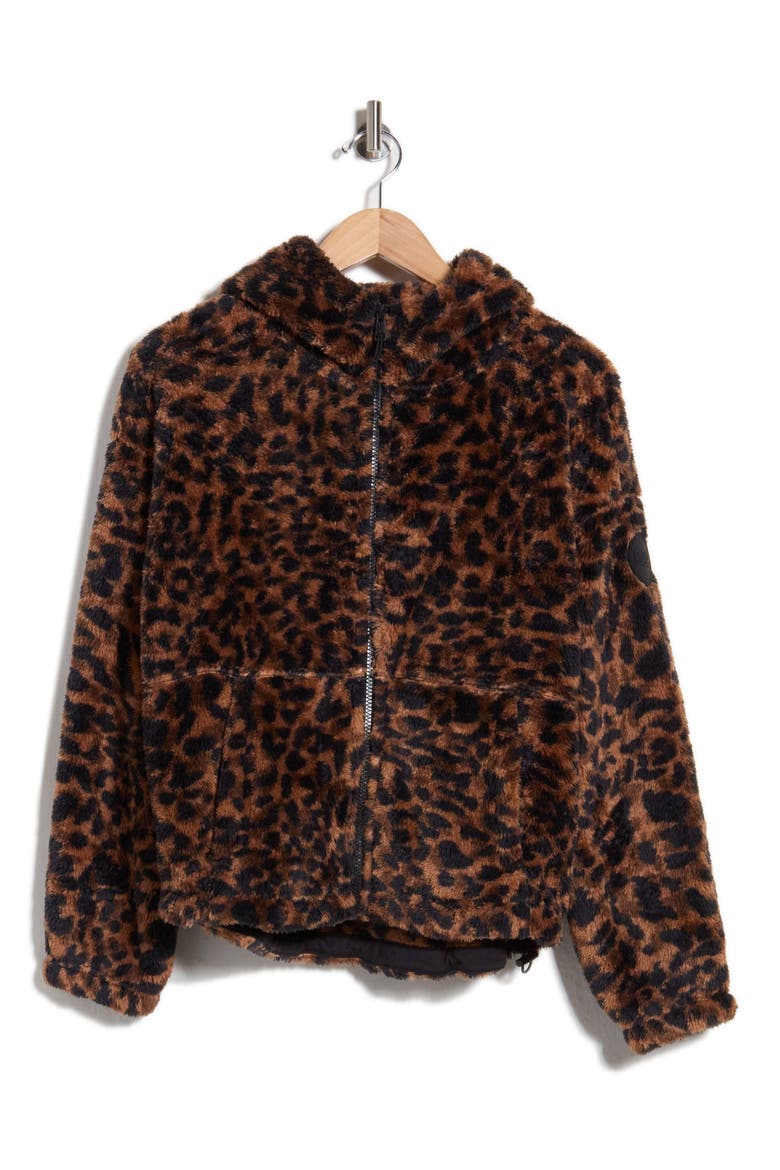 Printed High-Low Jacket, Main, color, LYNX CARAM