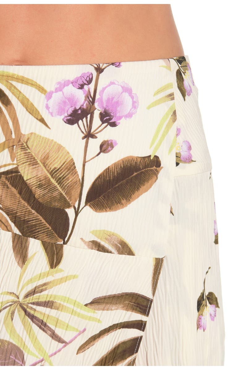 Vince Tropical Garden Midi Skirt, Alternate, color, 