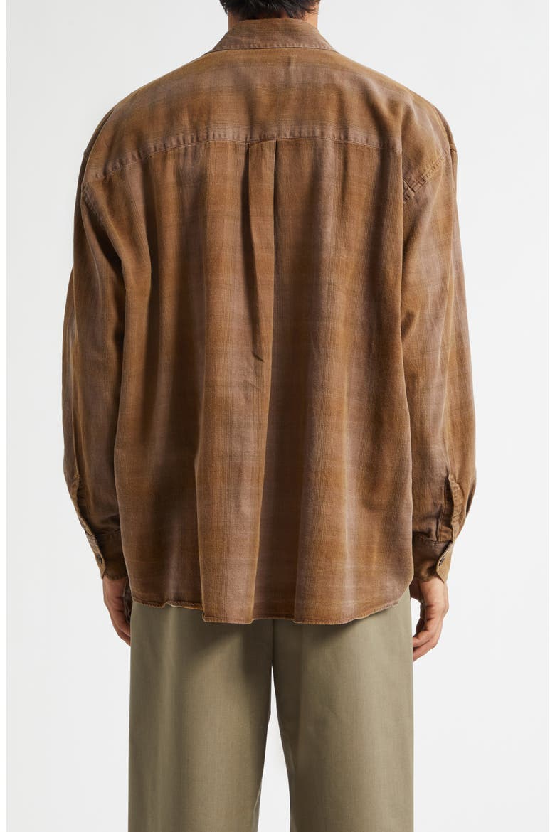 Borrowed Check Cotton Flannel Button-Up Shirt, Alternate, color, DAKOTA FLANNEL CHECK