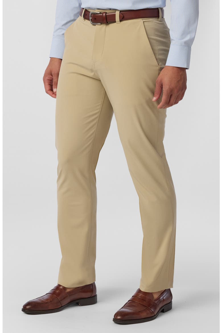 Helmsman Athletic Fit Performance Chinos, Alternate, color, LIGHT KHAKI