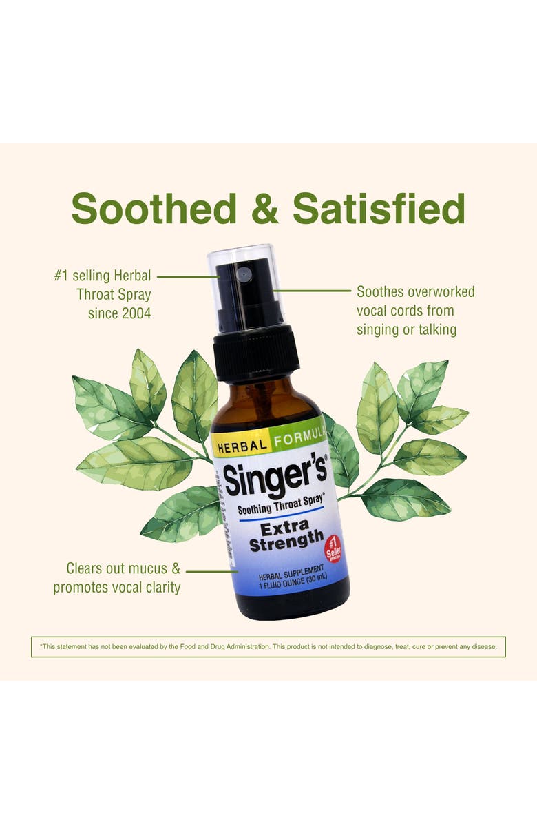 Trace Minerals Singer's Saving Grace Extra Strength - Herbal Remedy Spray Aids Throat Comfort & Health - Soothing Hydrating Throat Support - Throat Relief Spray with Licorice - 1 fl oz, Alternate, color,