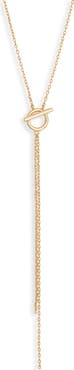NORDSTROM RACK Toggle Y-Drop Necklace