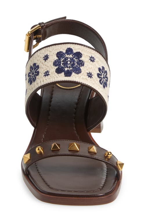 Valentino Garavani County Slingback Sandal In Fondant