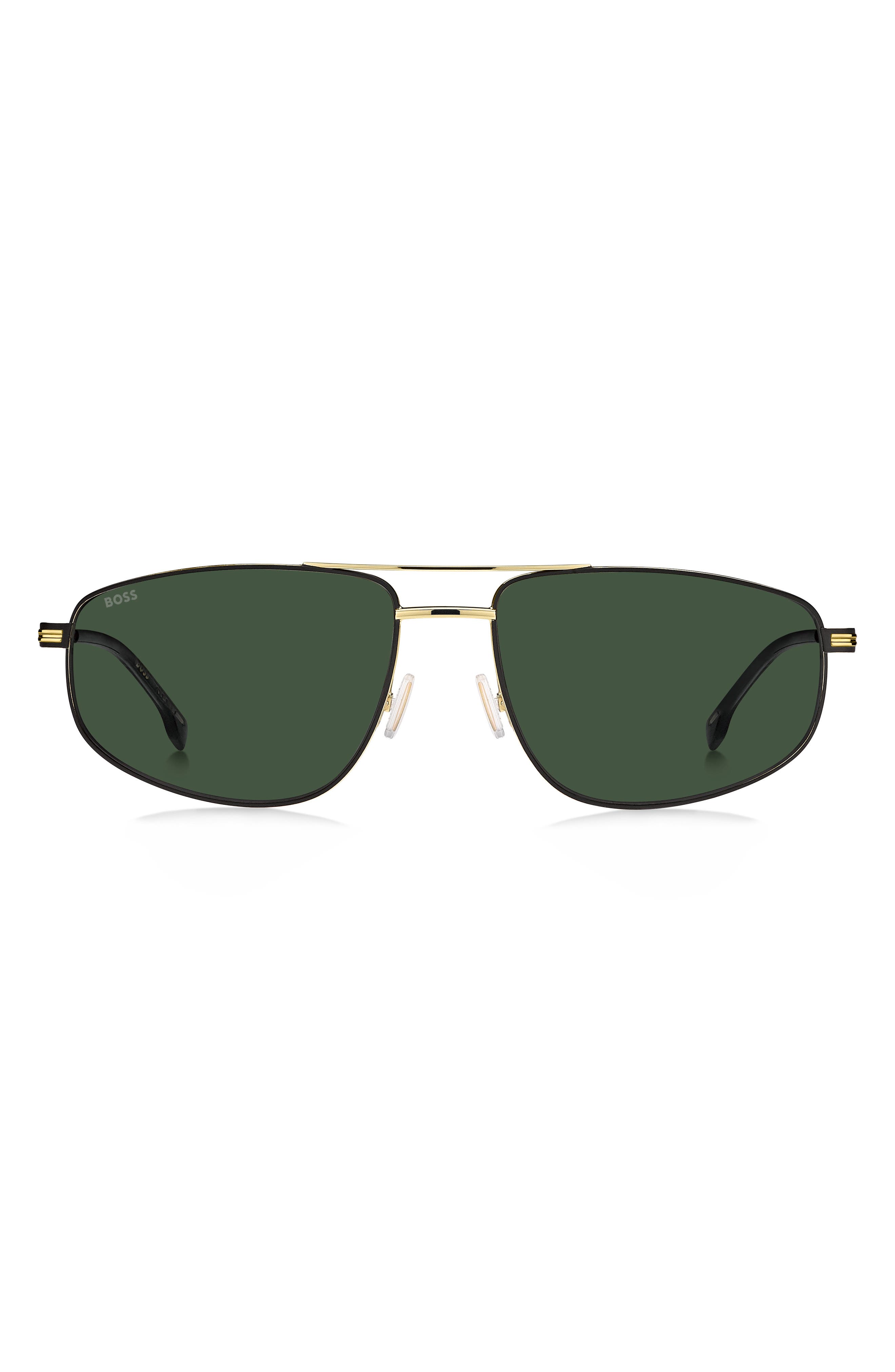 selected MATTE BLACK GOLD/ GREEN