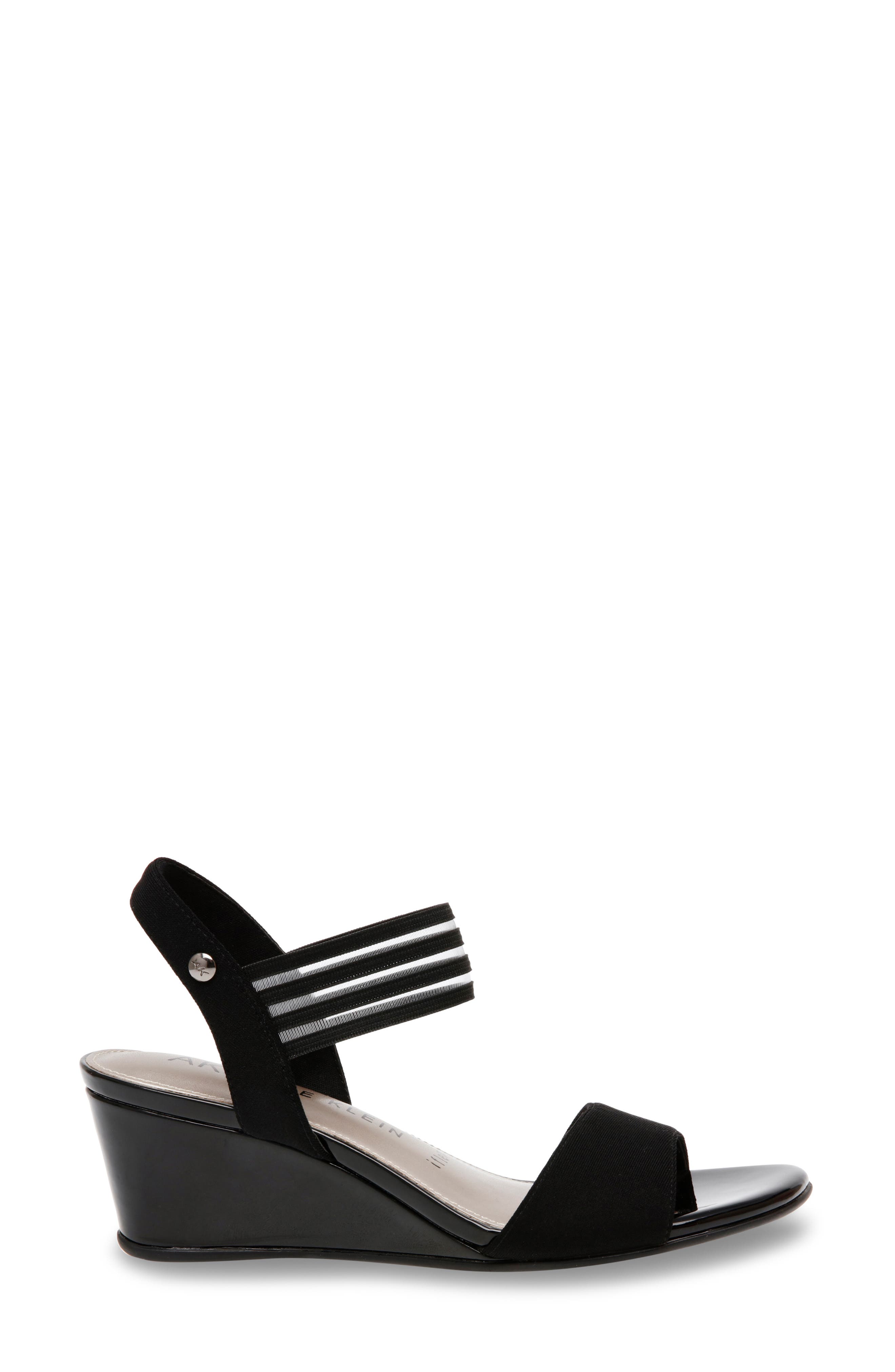 Anne Klein Briceton Wedge Sandal, Alternate, color, 