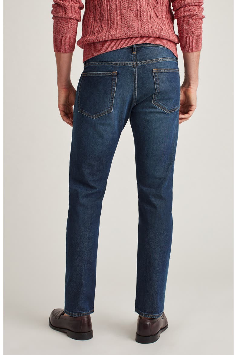 All Season Slim Fit Stretch Jeans, Alternate, color, SKIPPER DARK WASH
