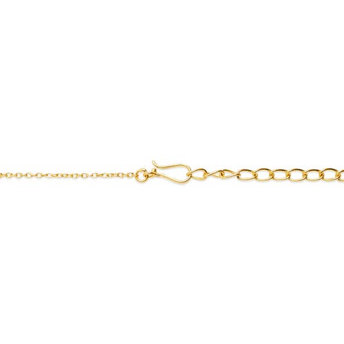 Dhwani Bansal Zooni Necklace In Gold Plated