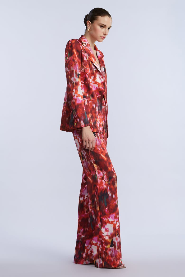 Washed Floral Pant, Alternate, color, Washed Rose Chili Pepper Print