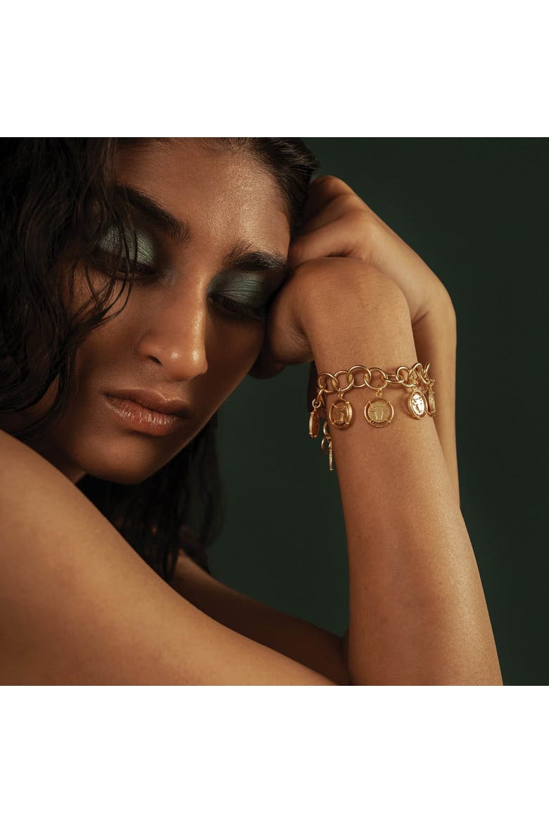 INKA BRACELET, Alternate, color, Gold Plated