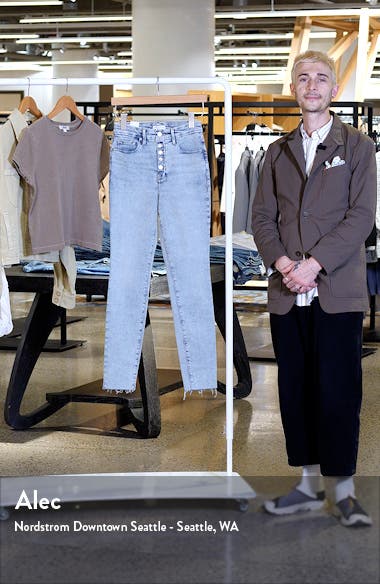 Good American Good Legs Distressed Skinny Jeans (Women) | Nordstromrack