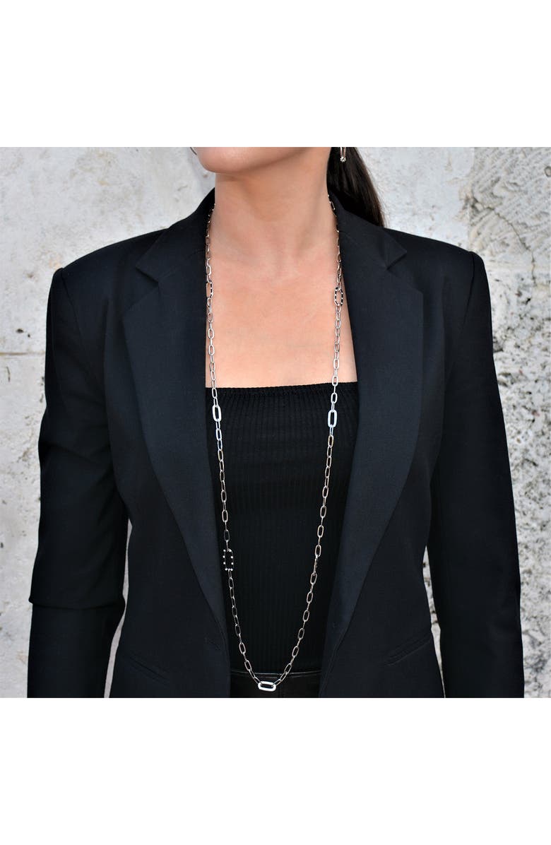 Liza Schwartz Grand TikTok Long Chain Necklace, Alternate, color, 