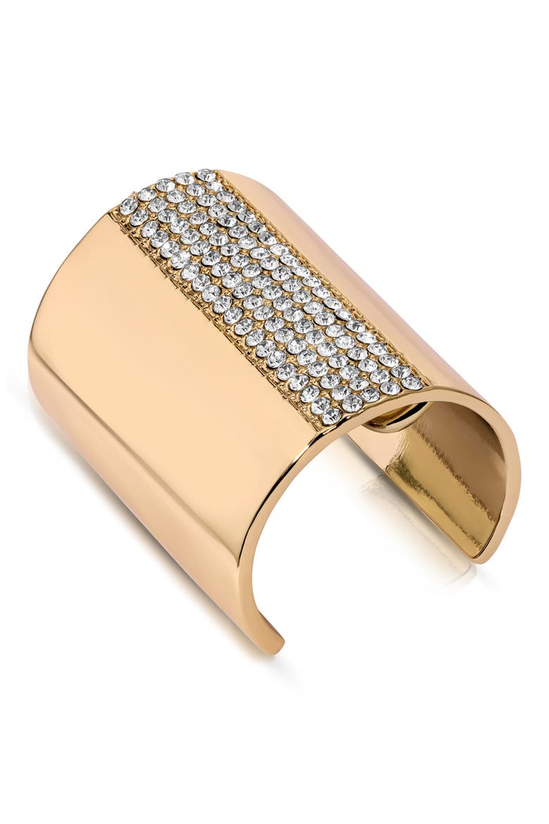 Sparkle Ponytail Cuff, Main, color, GOLD