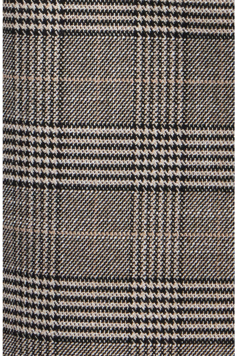 Skyrise Glen Plaid Relaxed Fit Culottes, Alternate, color, BIRCH BLACK MULTI