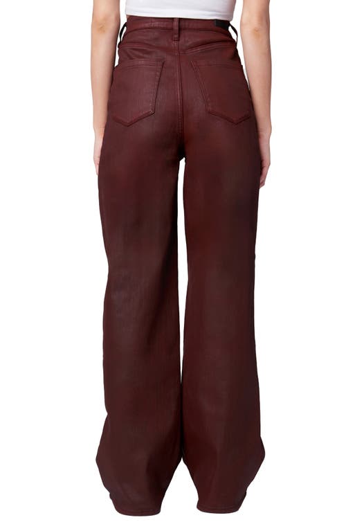 BLANKNYC BLANKNYC FRANKLIN COATED DENIM RIBCAGE JEANS