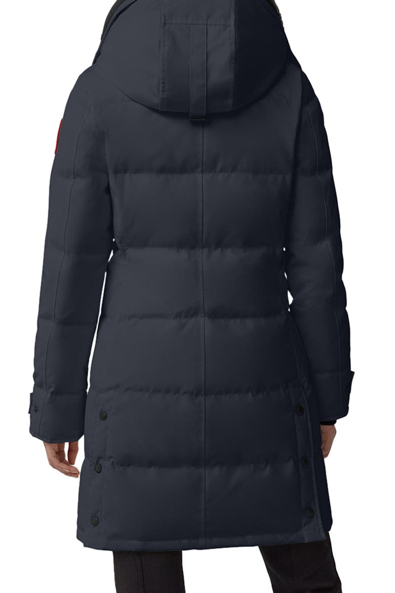 Shelburne Water Resistant 625 Fill Power Down Parka, Alternate, color, ATLANTIC NAVY