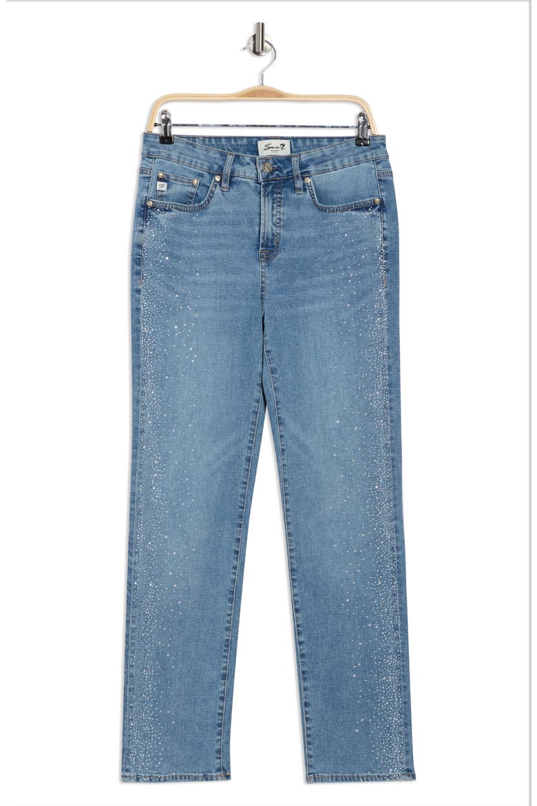 Vintage Straight Leg Jeans, Alternate, color, VEGAS WITH EMBELLISHMENT