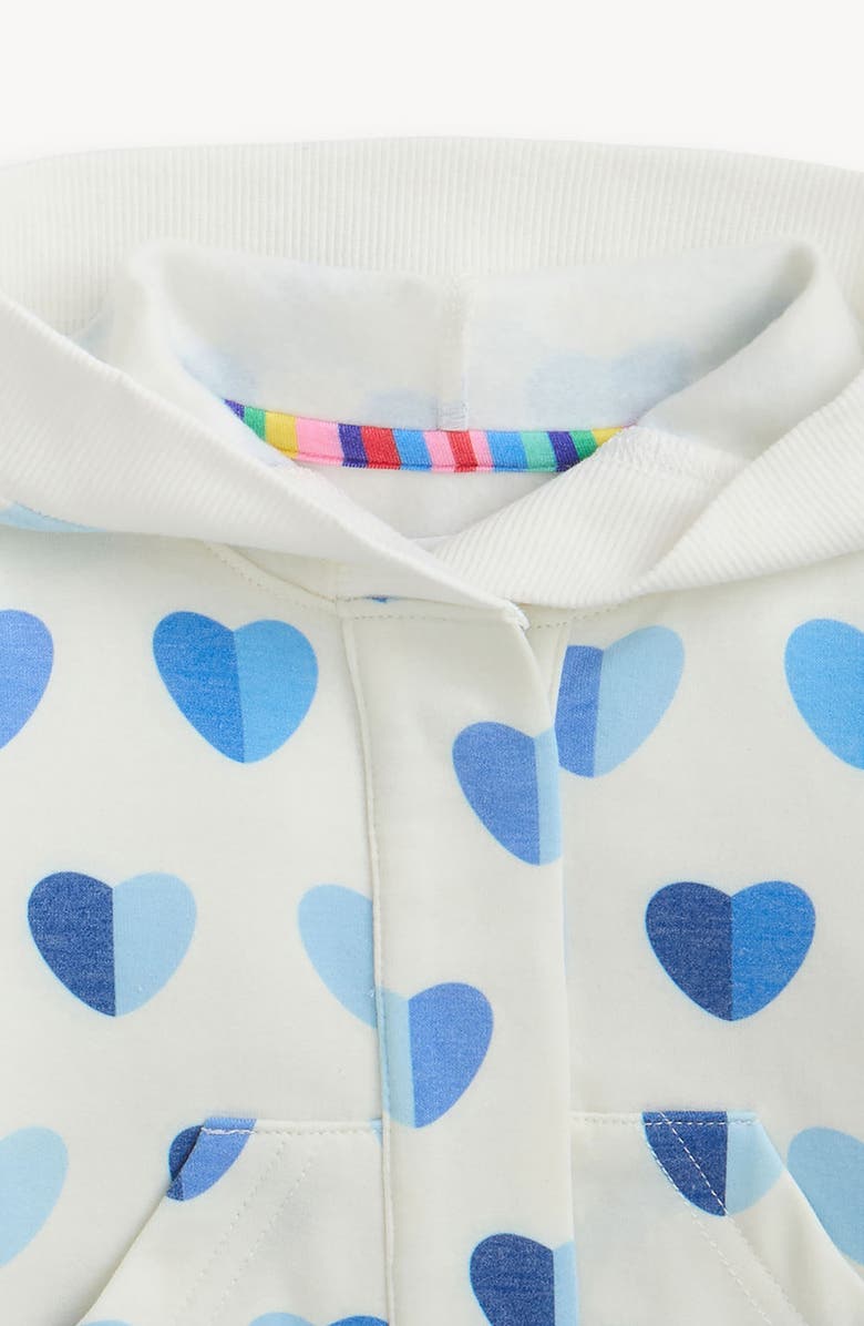 Magnetic Me Blue Hearts Magnetic Brushed Fleece Hoodie & Joggers Set, Alternate, color, Blue Heart