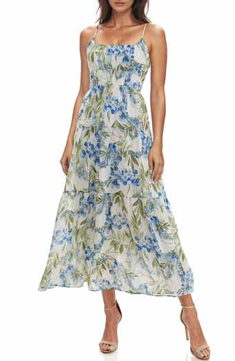 Socialite Floral Tiered Maxi Sundress