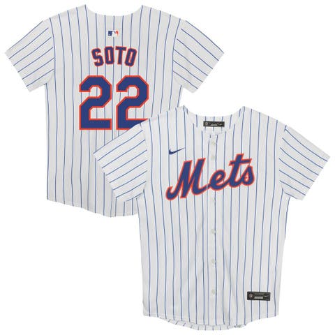 Preschool Nike Juan Soto White New York Mets Home Game Jersey