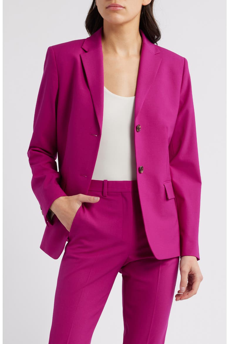 Trace Tailored Blazer, Main, color, WILDFLOWER