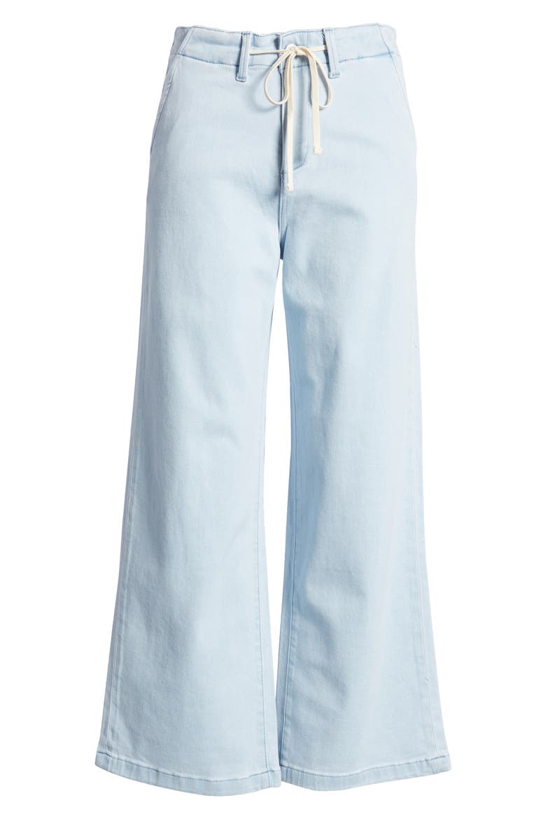 Carly High Waist Ankle Wide Leg Jeans, Alternate, color, KOKOMO