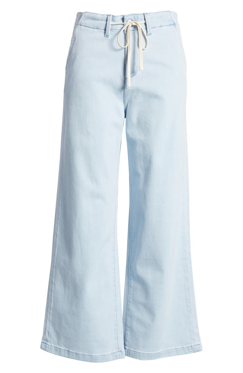 PAIGE Carly High Waist Ankle Wide Leg Jeans, Alternate, color, Kokomo