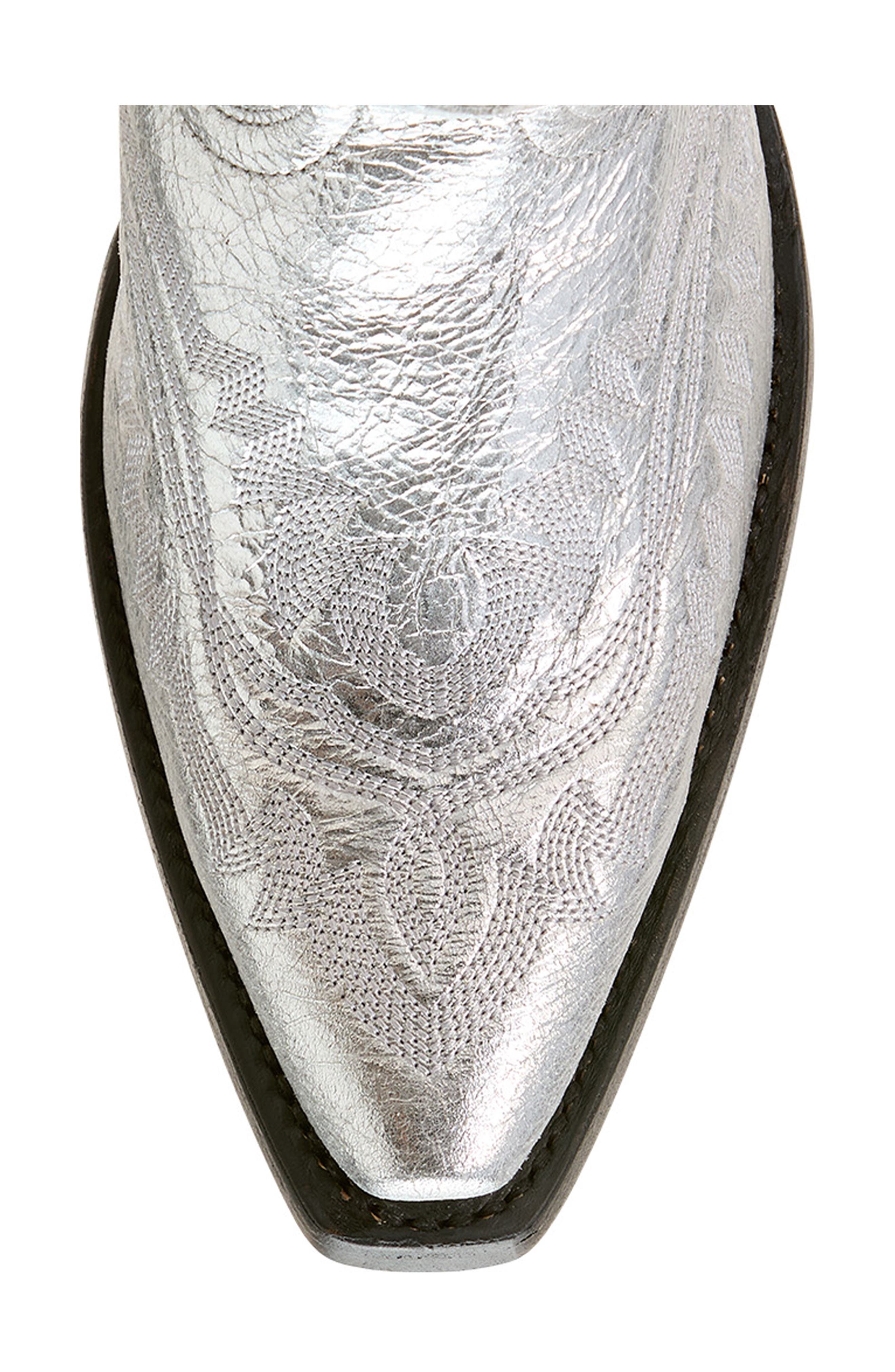 Ariat Casanova Western Boot, Alternate, color, Silver Shine