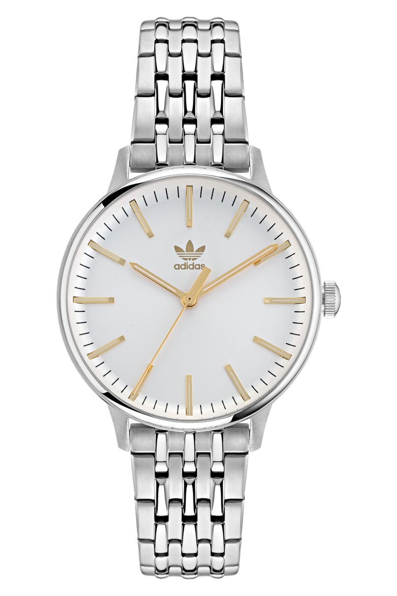 Code One Small Bracelet Watch, 35mm, Main, color, SILVER