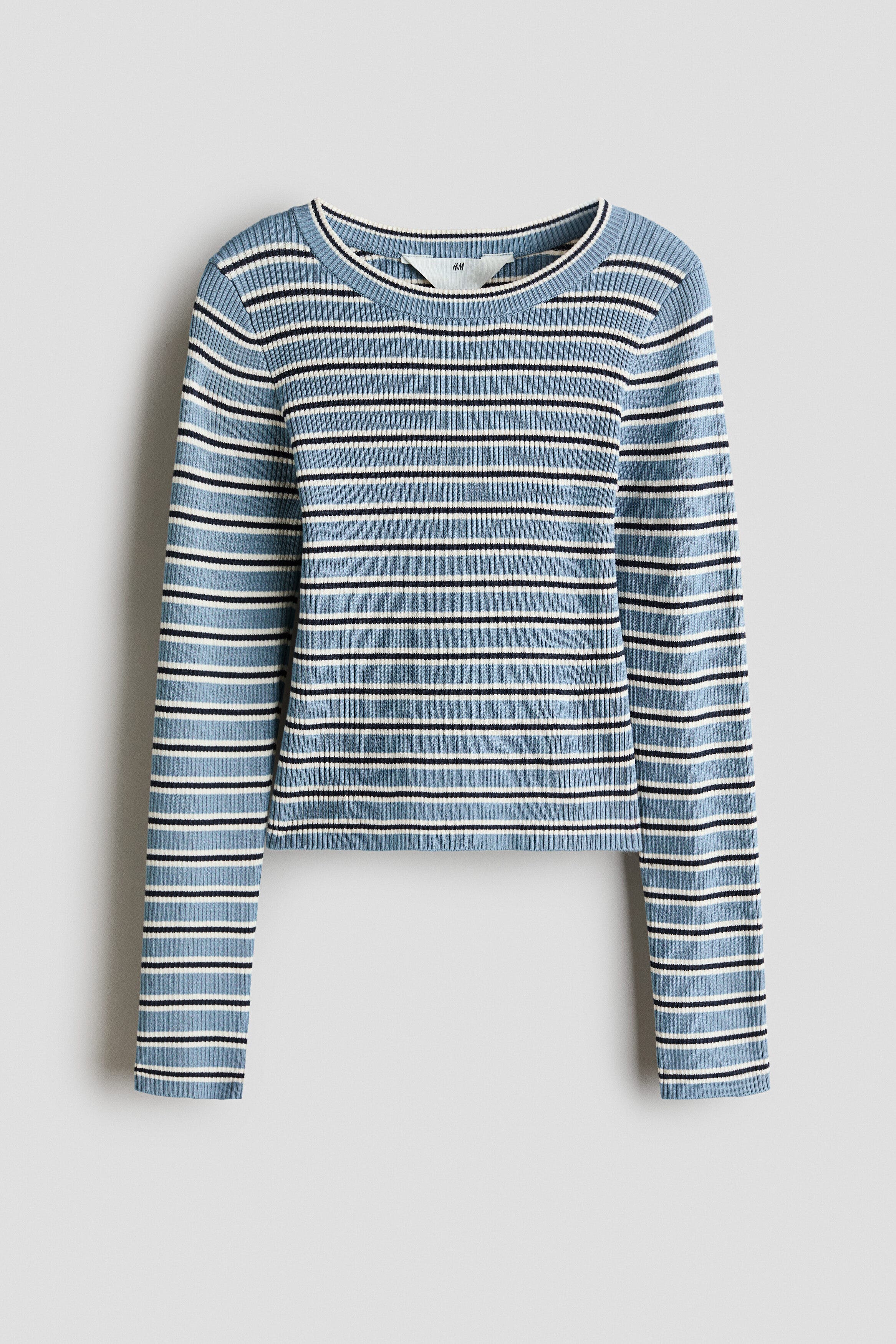 selected Light blue/striped