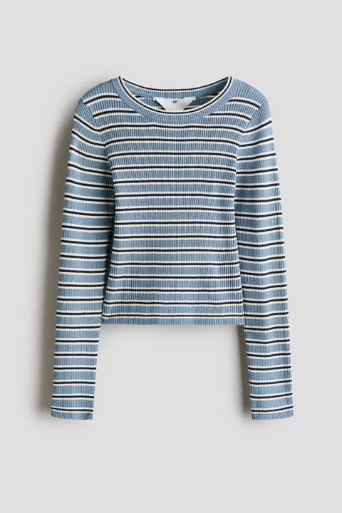 Rib-Knit Sweater