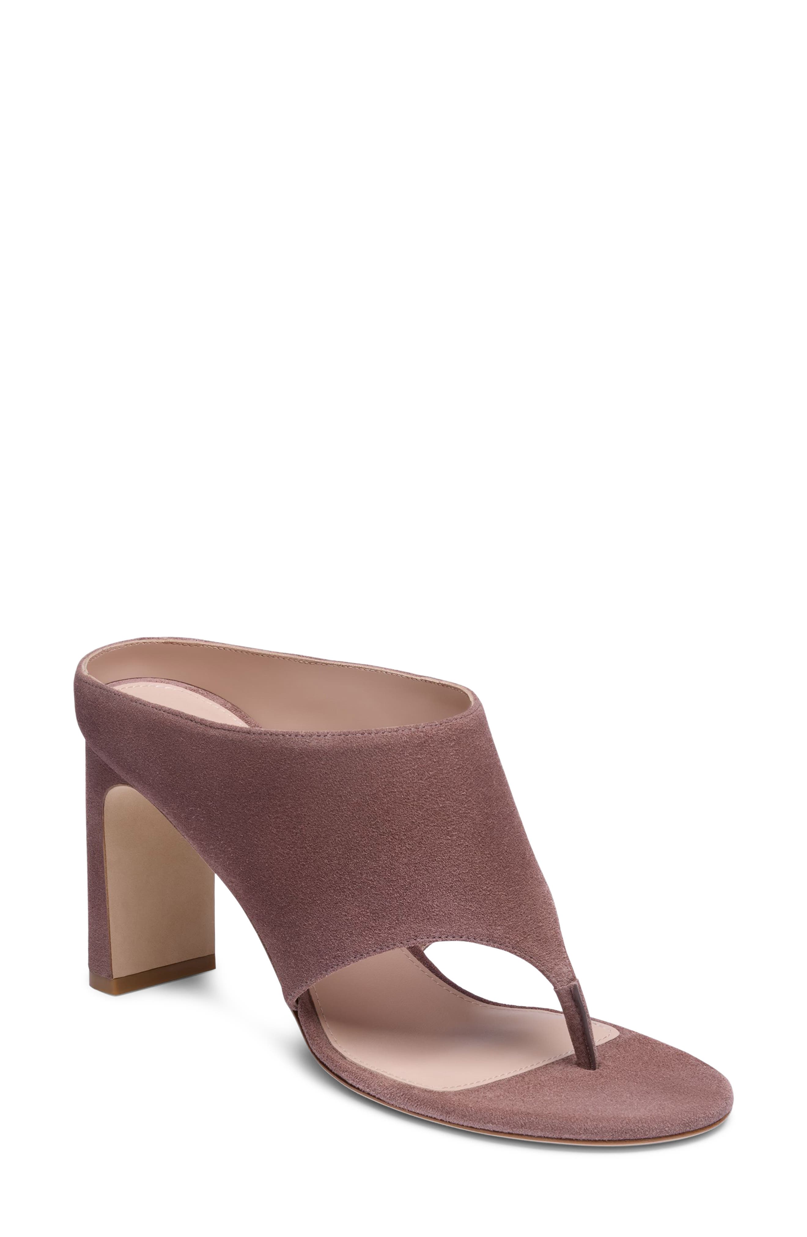 Stuart Weitzman Bebette Thong Sandal, Main, color, Almost Mauve