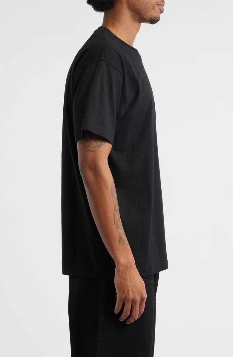 Carhartt Work In Progress Clover Organic Cotton Graphic T-Shirt, Alternate, color, Black