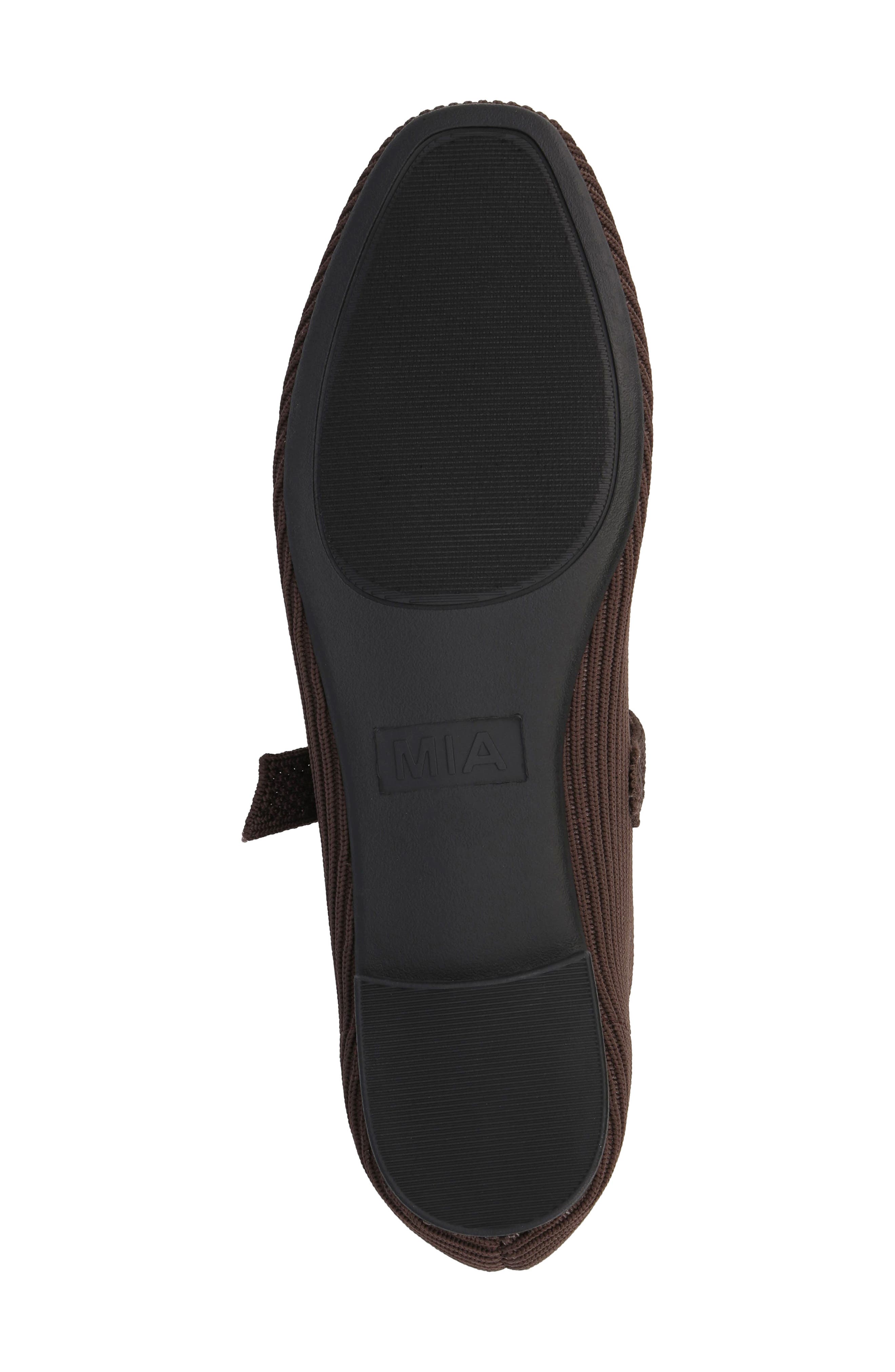Brita-C Knit Mary Jane Flat, Alternate, color, CHOCOLATE