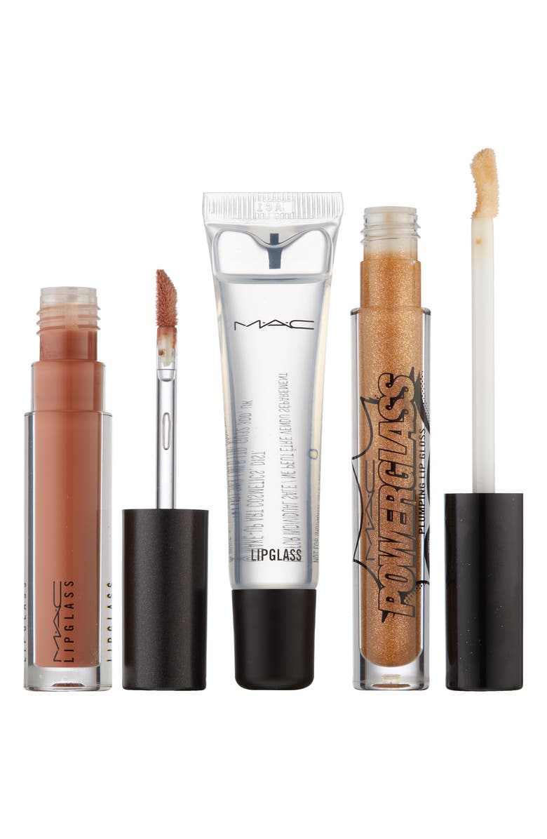 MAC Cosmetics Cheers to You Lipglass Kit, Main, color, 